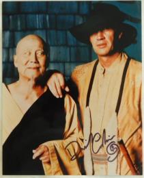 デビッド・キャラダイン自筆サイン入写真　David Carradine