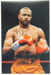 ロイ・ジョーンズ・ジュニア自筆サイン入写真 Roy Jones Jr.