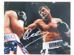 ジョー・カルザゲ自筆サイン入写真 Joe Calzaghe