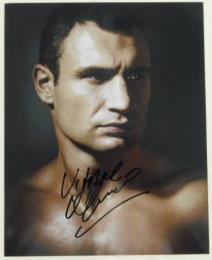 ビタリ・クリチコ自筆サイン入写真 Vitali Klitschko