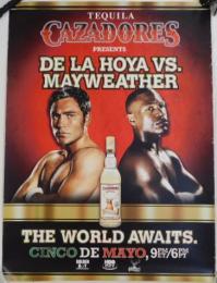 ボクシングポスター：オスカー・デ・ラ・ホーヤvsフロイド・メイウェザー・ジュニア　2007年