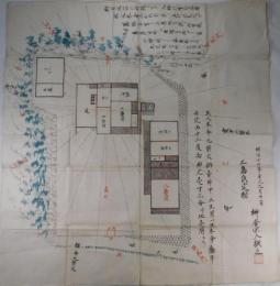 （写本）明治十四年三島氏宅相図