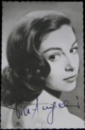 ピア・アンジェリ自筆サイン入絵葉書　Pier Angeli