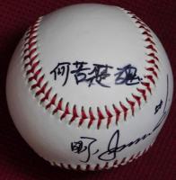 ヤクルトスワローズ岩村明憲自筆サインボール