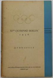 （英文）11th OLYMPIAD BERLIN 1936 GYMNASTICS (第11回オリンピックベルリン大会1936体操競技プログラム）