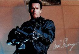 アーノルド・シュワルツェネッガー自筆サイン入写真　Arnold Schwarzenegger
