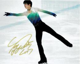 羽生結弦自筆サイン入写真（2）