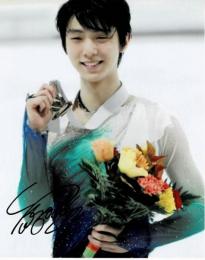 羽生結弦自筆サイン入写真（3）