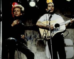 ポール・サイモン＆アート・ガーファンクル自筆サイン入写真　Paul Simon、Art Garfunkel