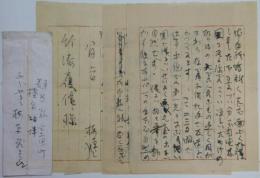梅原龍三郎自筆書簡