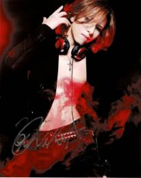 X JAPAN YOSHIK自筆サイン入写真