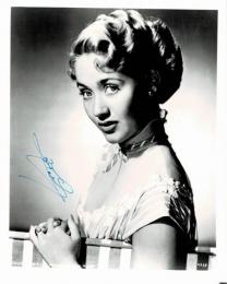 ジェーン・パウエル自筆サイン入写真（2）　Jane Powell