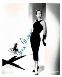 ヴェラ・マイルズ自筆サイン入写真（2）　Vera Miles