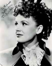 フィリス・カルバート自筆サイン入写真　Phyllis Calvert