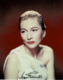 ジョーン・フォンテイン自筆サイン入写真 (4)　Joan Fontaine