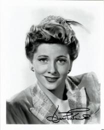 ジョーン・フォンテイン自筆サイン入写真 (5)　Joan Fontaine