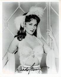 ロンダ・フレミング自筆サイン入写真（2）　Rhonda Fleming