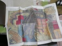 古地図が語る大災害　　絵図・瓦版で読み解く～　　本渡章著　　1版1刷　折込付録付　送料300円　　S3右2