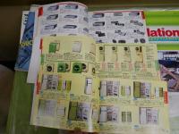 電機大手会社専用カタログ10冊セット　・Nationalナショナルセールスマン専用カタログ1985・1988年　・三菱電化品総合カタログ1980‐1982年　・SONY商品のしおり21・62　・TOSHIBA東芝　セールスマン専用カタログ1989年　・NECセールス用カタログ1989年　　レターパックプラス送付　H3左3