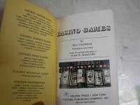 A GOLDEN GUIDE CASINO GAMES   BILL FRIEEMAN   ペーパーバック　ヤケシミ汚有　送料300円　K3中
