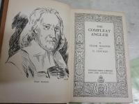 THE COMPLEAT　ANGLER 　　IZAAK WALTON　　　ハードカバー　ヤケシミ汚難有　レターパックプラス送付　L2　