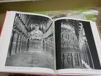アジャンタ　AJANTA　石窟寺院と壁画　　高田修　田枝幹宏　　初版函　ヤケシミ汚難痛有　褪色有　ゆうパック送付　E1右下段