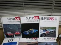 スーパーカーグラフィック　　SUPER CG　　02-04・07・10・13‐15・17・19号　計10冊セット　ヤケシミ汚難痛有　ゆうパック送付　E7右下