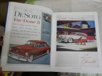 雑誌広告にみるアメリカングラフィティ　ザ・フィフティーズ　1クルマ　生田保年編　初版1刷　　ヤケシミ汚難有　　送料300円　E1左中