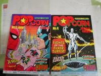 ポップコーン　　第2・4号　2冊セット　ヤケシミ多し汚難有　　レターパックプラス送付　E9右中
　