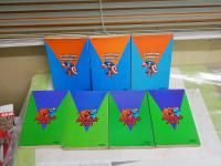 光文社マーベルコミック　・ファンタスティックフォー　1‐4　・キャプテンアメリカ　1‐3　計7冊セット　初版1刷　小口ヤケシミ多し　汚難有　レターパックプラス送付　　K3左1