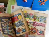 光文社マーベルコミック　・ファンタスティックフォー　1‐4　・キャプテンアメリカ　1‐3　計7冊セット　初版1刷　小口ヤケシミ多し　汚難有　レターパックプラス送付　　K3左1