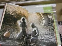 ＮＵＢＡ　ヌバ　レニ・リーフェンシュタール写真集　　ピータービアード　ジャンコクトー　虫明亜呂無　石岡瑛子　パルコビュー7　　5刷帯　　ヤケシミ汚難痛有　E2右中