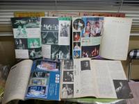 戯劇報　　1983年12冊　1984年10冊　合計22冊セット　中文　校印有　ヤケシミ汚難有　ゆうパック送付　　E10左下段