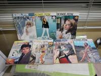 キネマ旬報　　不揃7冊セット　通巻1303　1306　1307　1309　1314　1320　1323号　　ヤケシミ汚有　小川伸介特集　ヤケシミ汚有　レターパックプラス送付　E10左下段