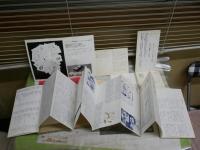 谷川晃一の世界　　SCRAP　BOOK　　蛇腹折り　初版1刷函　R1中