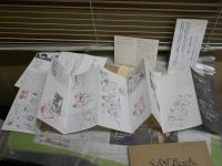 谷川晃一の世界　　SCRAP　BOOK　　蛇腹折り　初版1刷函　R1中