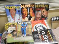 ナンバー　　Number　　不揃計18冊セット　通巻81‐159号　4巻17号～7巻24号　別冊・臨時増刊2冊含む　　ヤケシミ汚難有　ゆうパック送付　J3前
