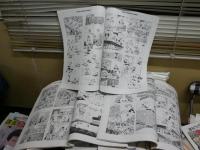 週刊　キャプテン　1‐56号完結　内31‐35号5部欠　計51部　新聞タブロイド判　自作綴じ有　10分冊　各号巻末に連載エッセイや特集記事有　送料1000円　3階奥