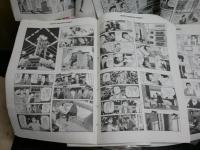 週刊　課長島耕作　　1‐25号迄　以下継続有　新聞タブロイド判　自作綴じ5分冊　各号巻末に連載エッセイや特集記事有　送料1000円　3階奥