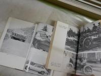 ・JAGUAR　ジャガー　モンターギュ卿　坂口透訳　　ヤケシミ汚難有　・ブガッティ　疾駆する粋な芸術品　ロナルド・バーカー著　宇田道夫訳　1刷　ヤケシミ汚難有　裸本　E3右中