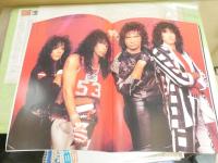 KISS　ツアーパンフレット　　1988年　大判　　ゆうパック送付　E1右下段