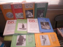 ISIS　Volume78-81　Number291～307号　1987年-90年　不揃10冊セット　ヤケシミ汚少痛有　少書入れ有　J3左
