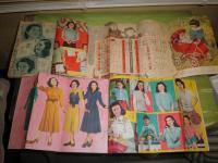 ホーム　婦人家庭雑誌　昭和25年2-4月　3冊セット　ヤケシミ汚切れ痛難有　各200頁　N10