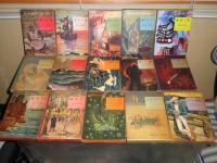世界大ロマン全集　第1-53巻　不揃計43冊　欠号5・6・15・21・23・29・42・43・48・52号　昭和31-33年初版41冊再版2冊　函　月報14部　ヤケシミ汚難痛有　S1上段