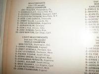 The Ring  1972年11月　George Foreman  Joe Frazier  Cassius Clay  World Ratings  66頁　E1左上段　
