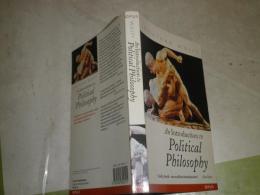 an introduction to political philosophy   JONATHAN  WOLFF ペーパーバックス　AN OPUS　BOOKS　237頁　ヤケシミ少汚有　S3