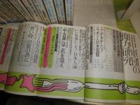宝石　1981年1-12月　セット揃　田中角栄と私　安倍晋太郎VS竹下登大研究　華国鋒主席失脚の真相　新聞販売の構造腐敗を衝く　内藤国夫　溝口敦　太原総一朗　三宅久之　小林吉弥　保阪正康ほか　ヤケシミ汚難痛有　一部切れ有　S1上段