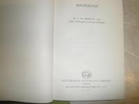 Sociology  　　 W．J．H．SPROTT著　ハードカバー　ヤケシミ汚有　L2