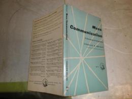 mass communication a sociological perspective   charles r.wright著　ペーパーバック　　ヤケシミ多し　汚難有　