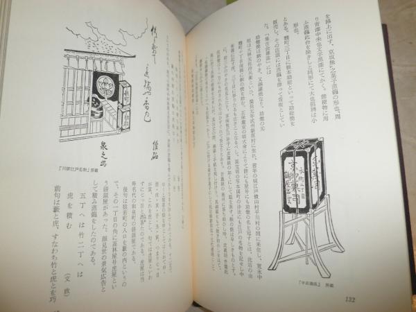 江戸の看板 松宮三郎著 ヤケシミ汚有 送料520円 H2左2 / 湧書館 / 古本 
